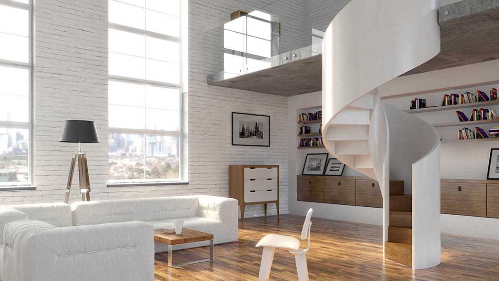 Modello Elicoidale in cemento (foto Rintal)