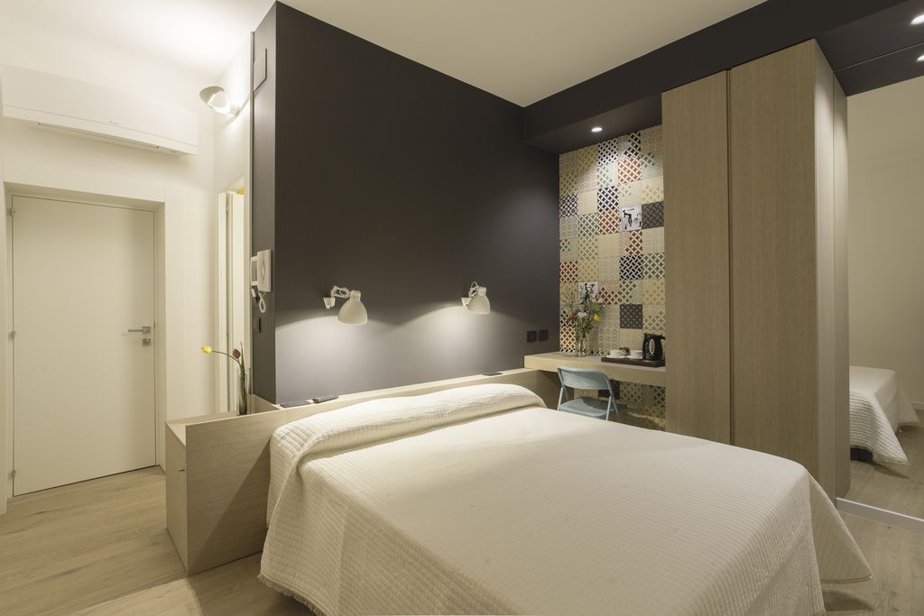 Acquapazza bed & breakfast, una delle camere (foto Cinzia Camela)