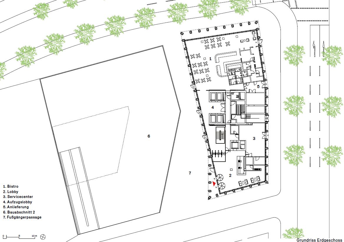 Pianta del piano terra