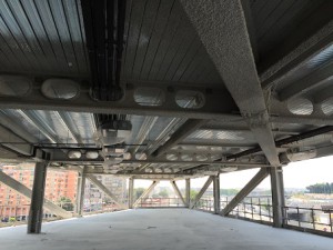 L'edificio mira alla certificazione Leed Gold ed è all'avanguardia in materia di tutela dal fuoco.