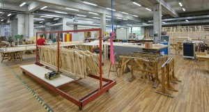 Falegnameria del Teatro dell'Opera di Berlino. (foto di André Wagenzik)