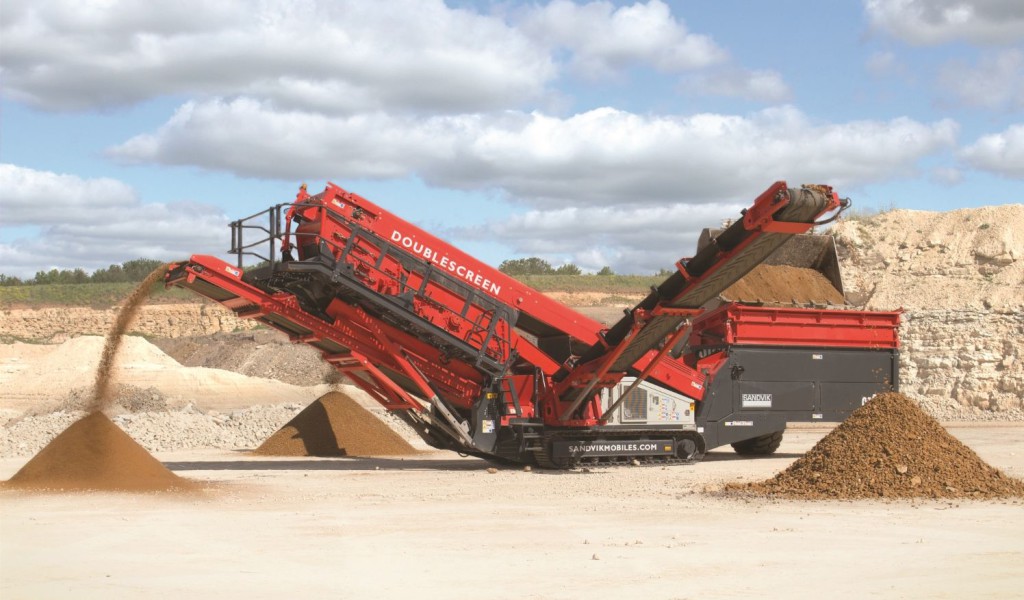 vagli mobili sandvik QA335