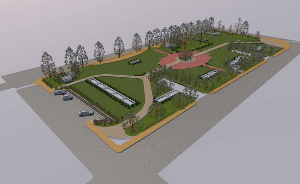 L’intervento ha compreso la costruzione di due autorimesse interrate in cemento armato salvaguardando alcuni monumentali cedri del Libano preesistenti e un’area destinata a piccolo bosco.