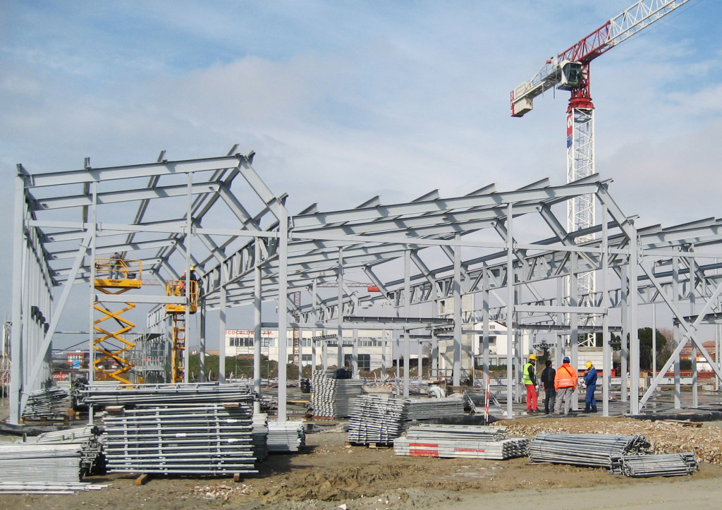 Il montaggio delle carpenterie metalliche