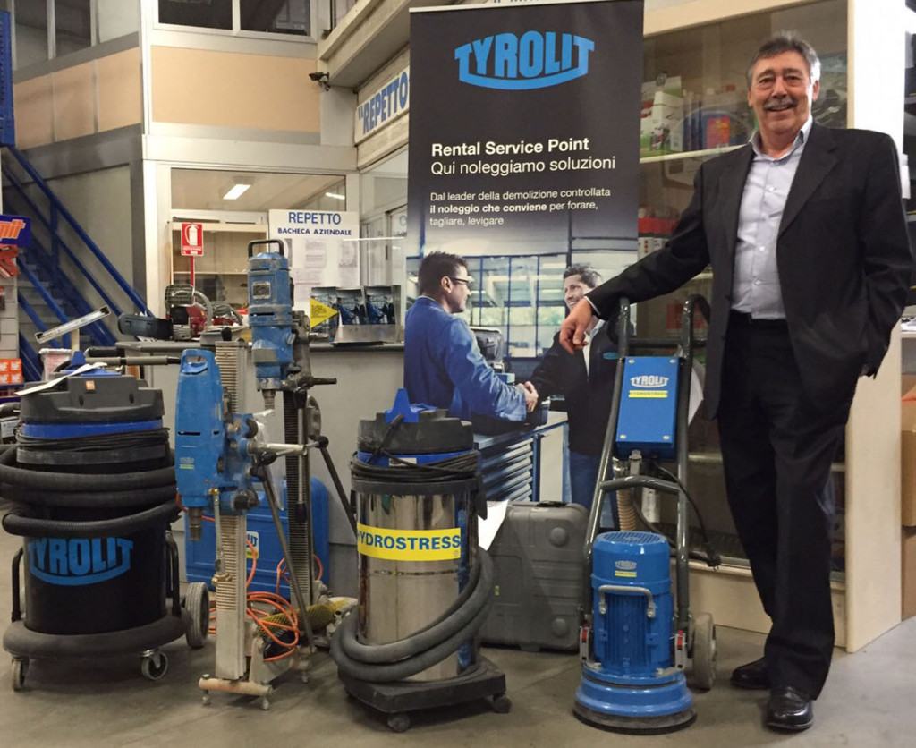 Alessandro Arecco di Macchine Edili Repetto di Genova