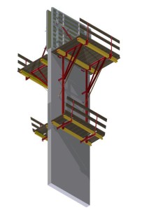 Mensola rampante 240 di Pilosio: utilizzabile su casseri fino a 5,5 metri