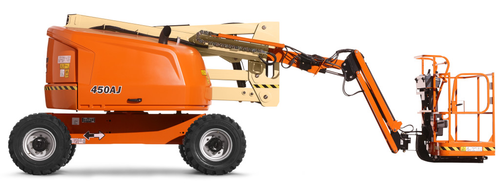 Possibile integrare la dotazione della Boom 450AJ con gli accessori Workstation in the Sky che ne potenziano produttività e funzionalità.