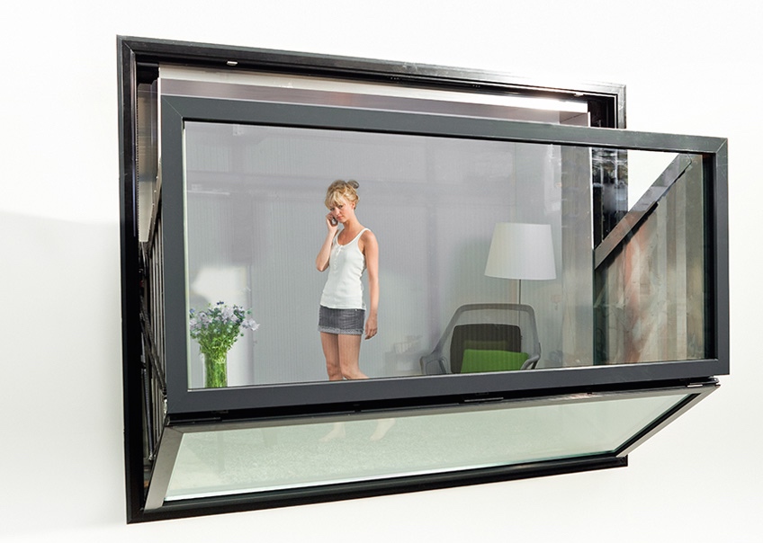 Bloomframe in fase di apertura (foto di HofmanDujardin)