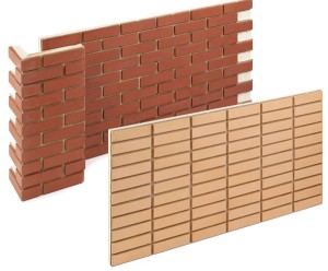 Il sistema a cappotto Thermoreal è composto da pannelli prefabbricati 