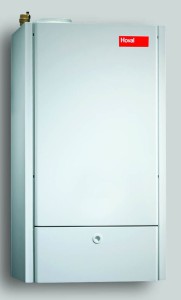 Caldaia Hoval Topgas a condensazione murale compatta