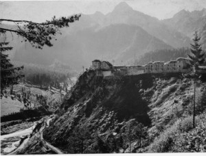 Forte Hensel, costruito nel 1809 a difesa dei territori dellimpero austriaco.