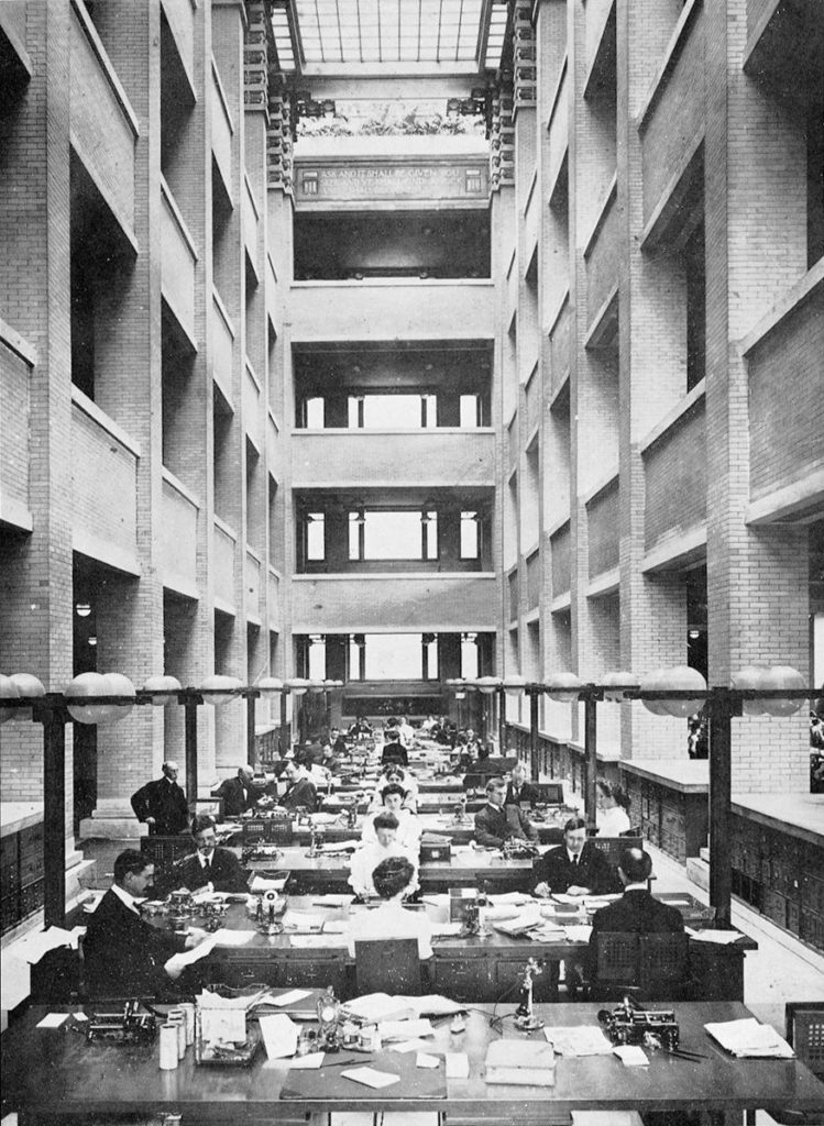 3. Il grande atrio interno.