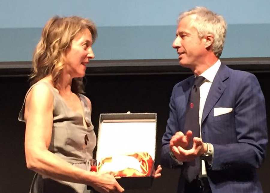 Jennifer Siegal e Carlo Pesenti (foto ArcVision)