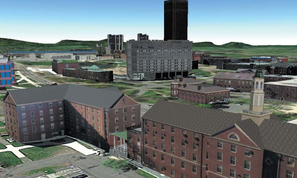 Modello texturizzato e geolocalizzato