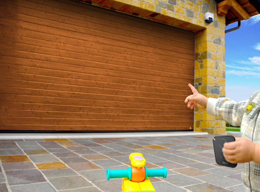 Portone Ares di Breda con automazione Nice: in offerta fino al 31 agosto.