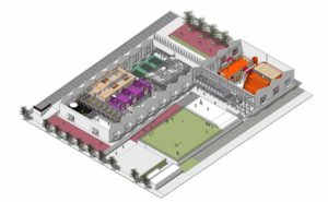 Il progetto di riuso delle fonderie Golinelli è di diverserighestudio.