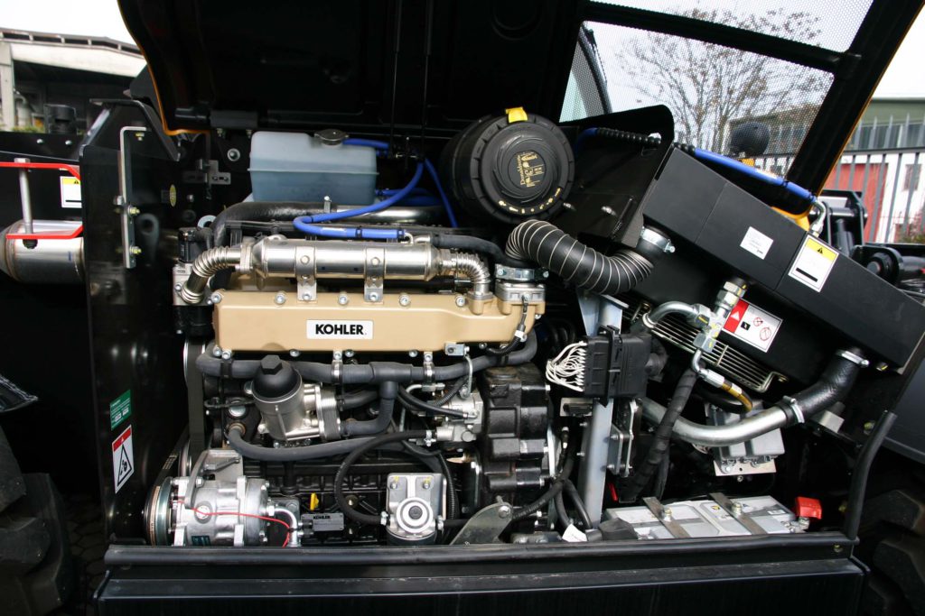 Con il nuovo motore Haulotte centra il traguardo dello stage Tier IV Final senza filtro antiparticolato e sistemi di post-trattamento, con innegabili vantaggi in termini di praticità di gestione della macchina.