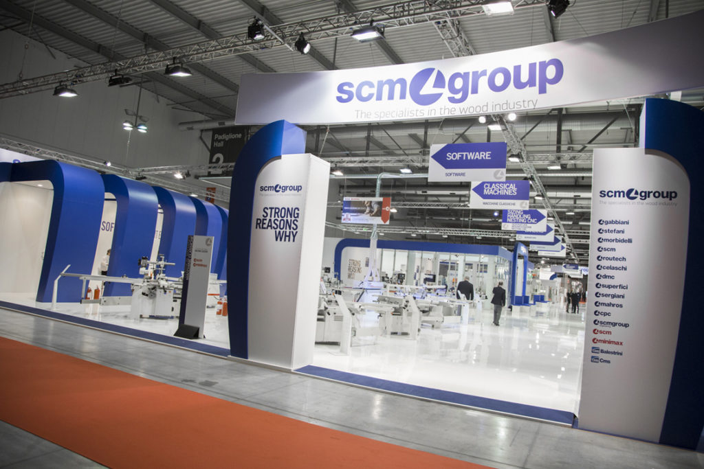 ScmGroup a Xylexpo2016: stand di oltre 2.600 mq.