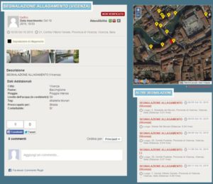 Una piattaforma collega il cittadino alle autorità competenti.