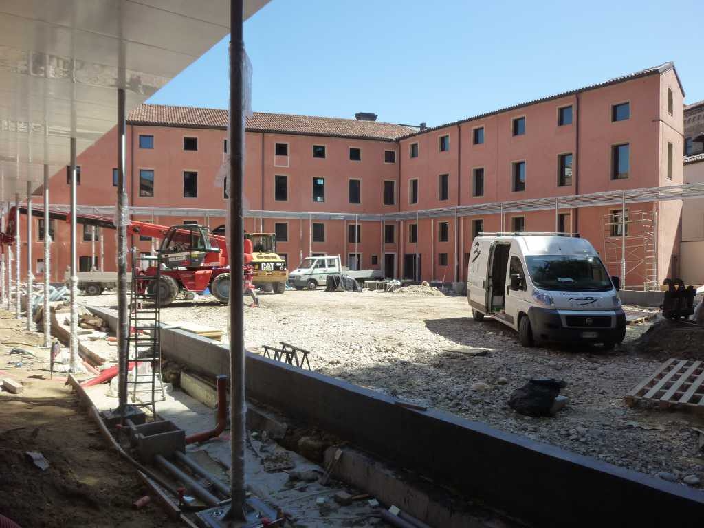 Montaggio dell’impalcato.