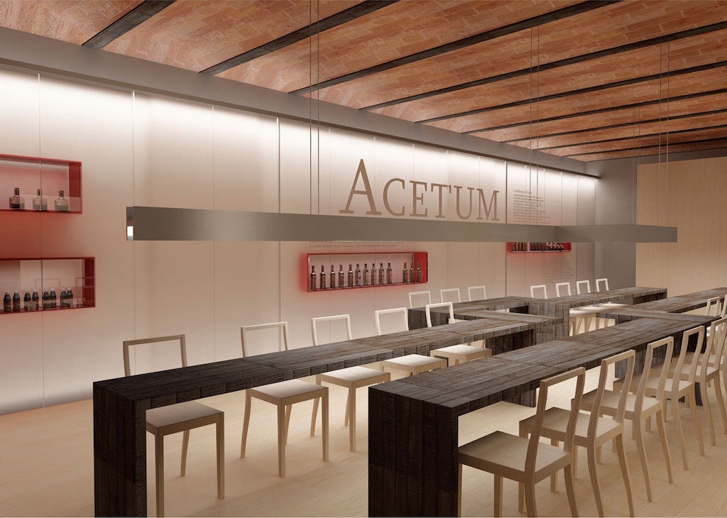 Lo showroom di Acetum (foto Laterlite)