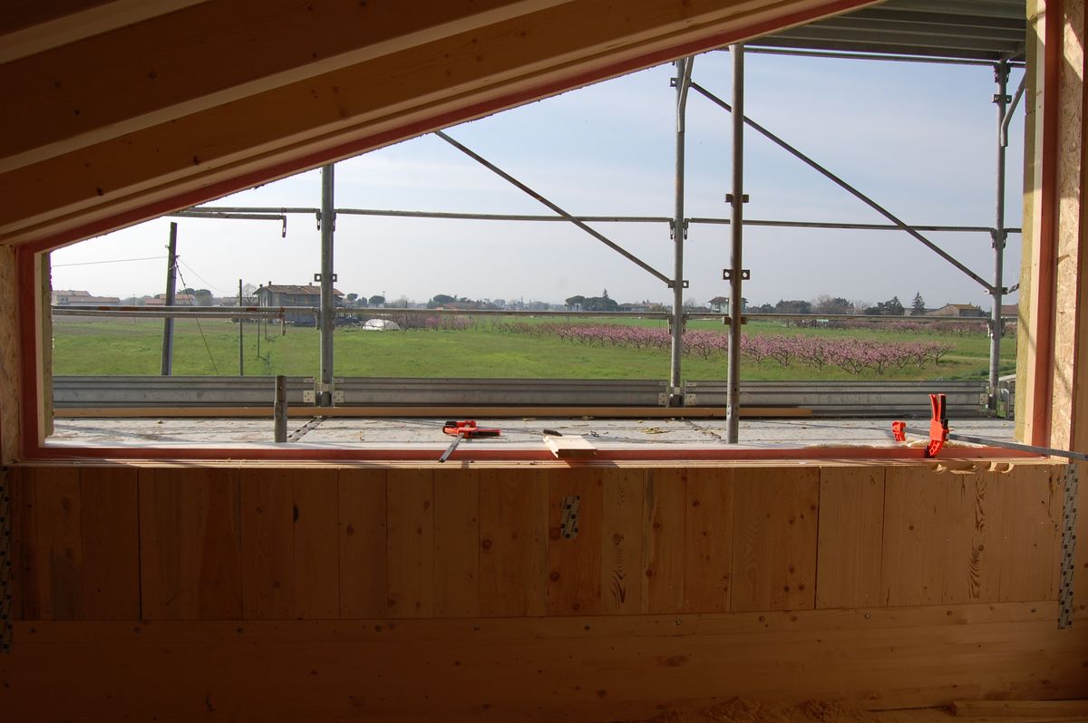 Apertura sul soppalco.