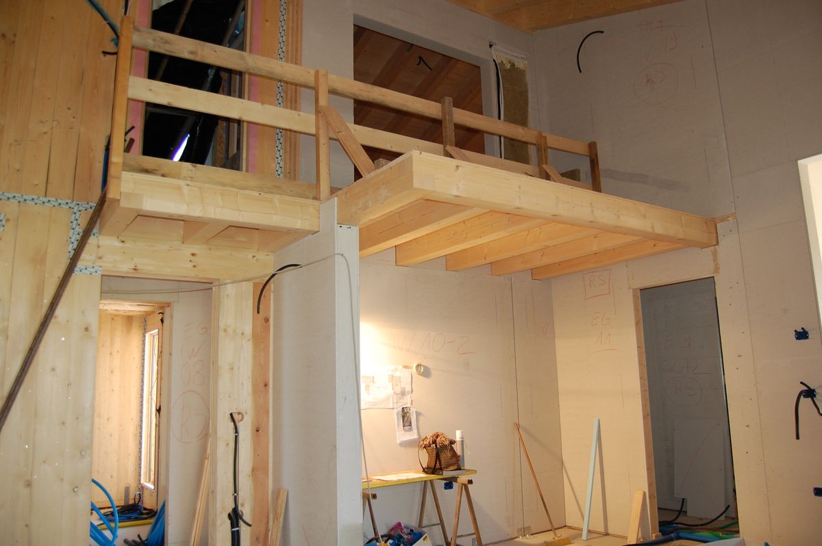 Montaggio delle pannellature interne in Fermacell.