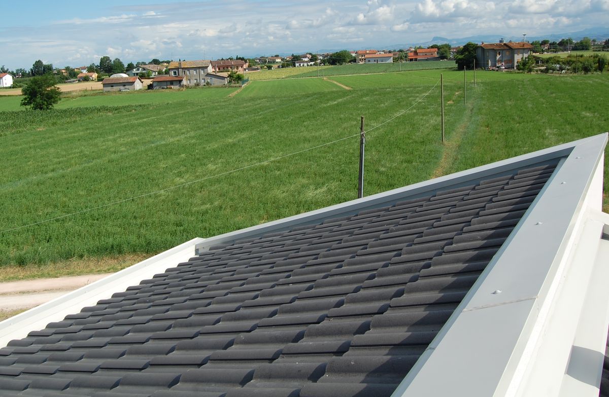 Particolare delle tegole portoghesi.