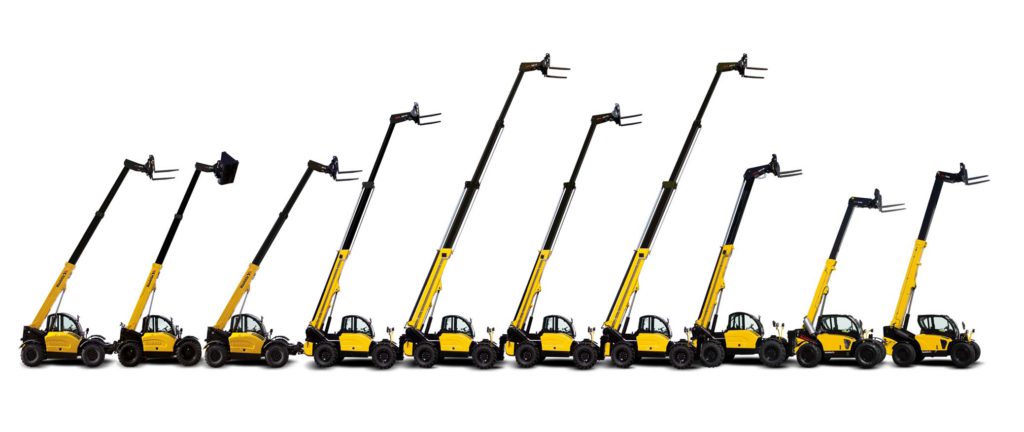 Intera gamma Haulotte di sollevatori telescopici Htl.