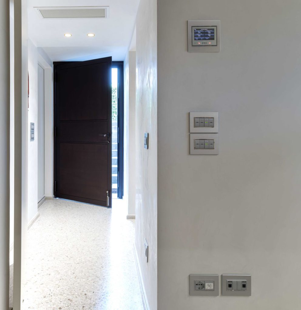 Un unico display per controllare tutto il sistema.