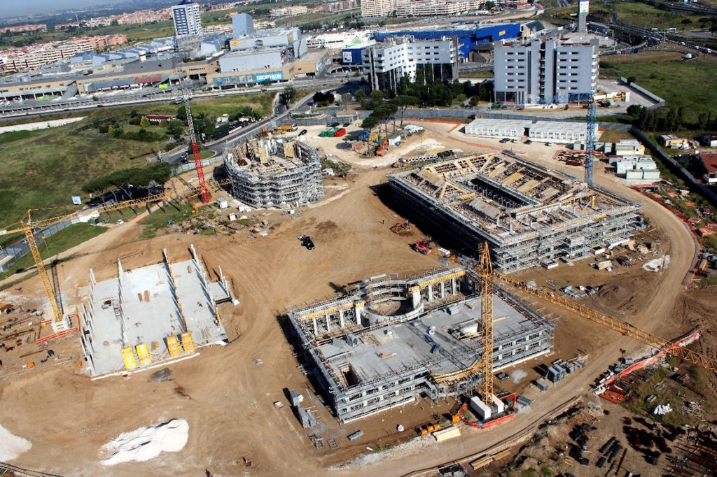 Cantiere del Centro religioso e culturale della Chiesa dei Mormoni: la superficie totale del sito è di 58.482 mq. © Copyright 2016 Intellectual Reserve, Inc.