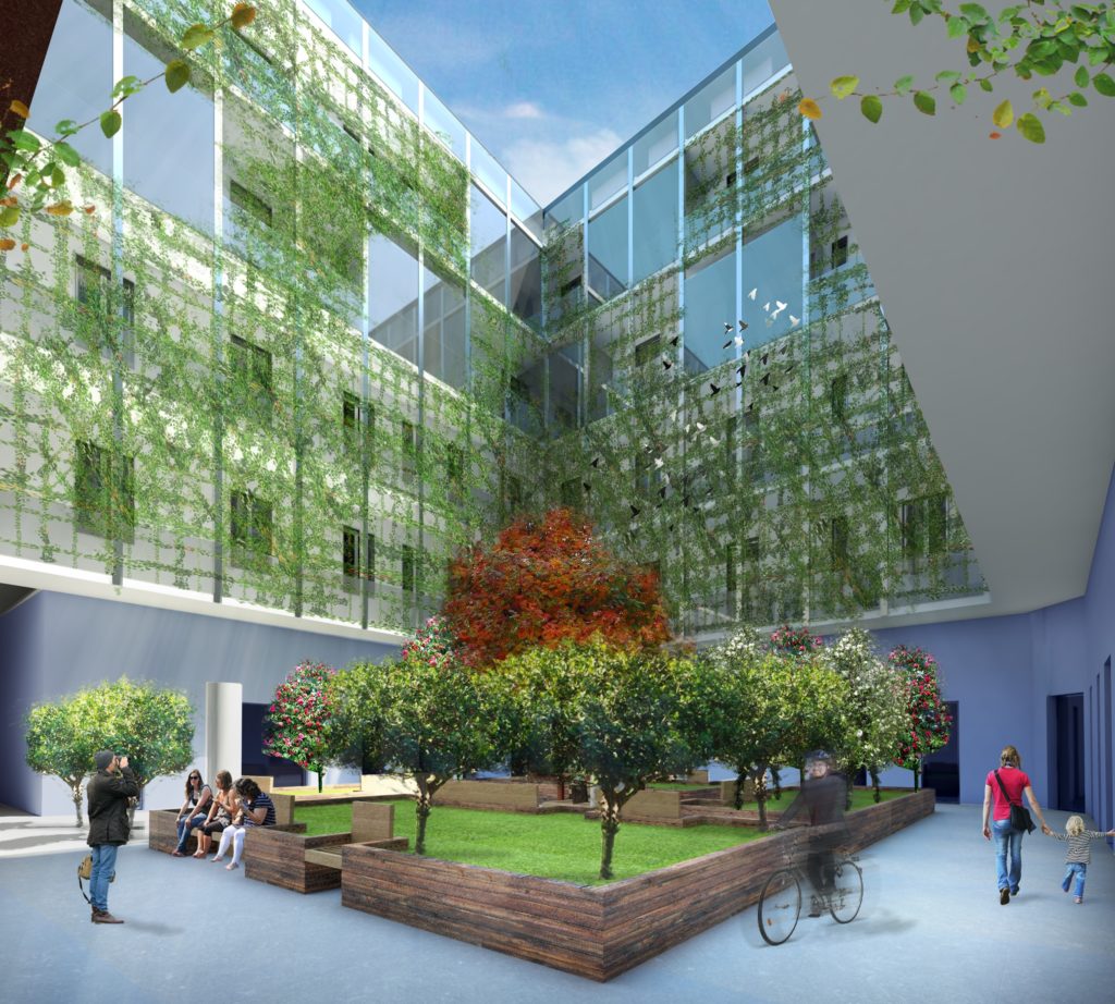 L’edificio di corso XXII marzo a Milano. A breve partiranno i lavori di riqualificazione di un edificio con la formula del cohousing,