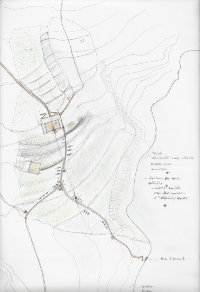 Faro del Capel Rosso | Progetto del paesaggio.