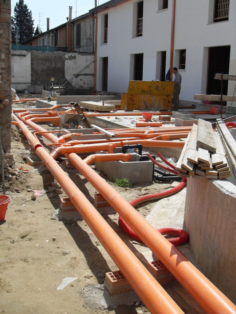 Impianto fognario generale.