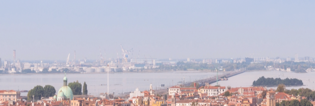 Area portuale di Venezia.