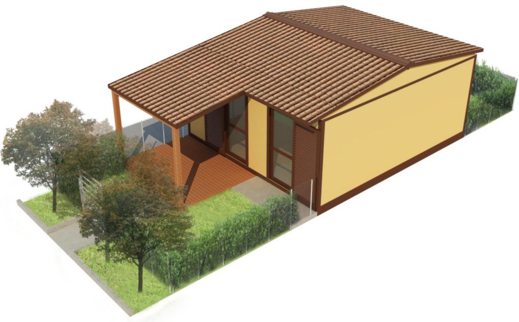 Sae | Modulo abitativo singolo da 40 mq.