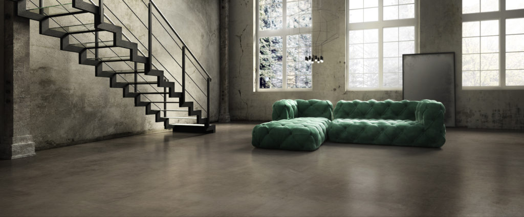 Sistema decorativo SpazioResina (foto LItokol)