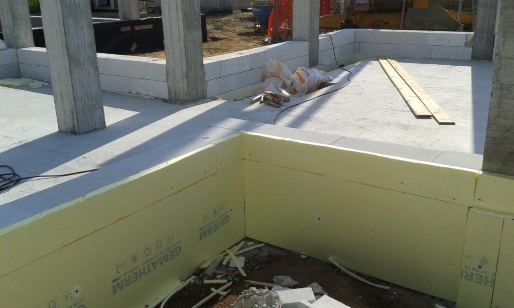  Isolamento delle fondazioni.