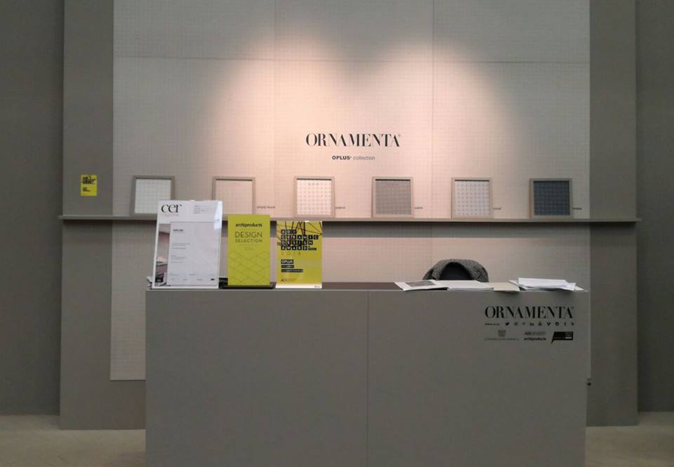 Ornamenta a Cersaie 2016 (foto Centro Edile Quartarella)