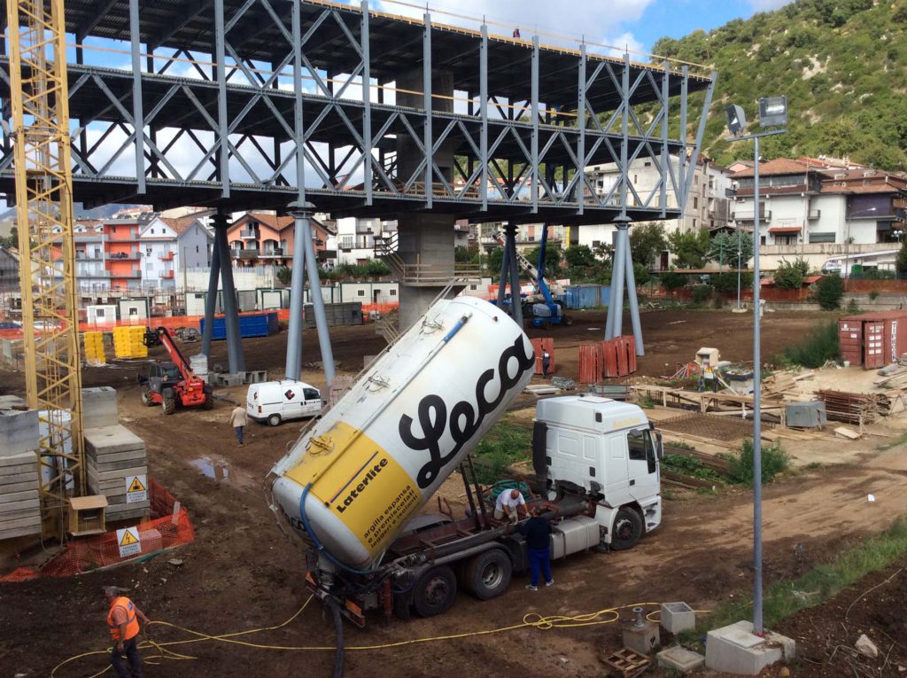 Cantiere Giffoni Media Valley (foto Laterlite)