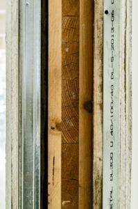 Stratigrafia delle pareti portanti interne.