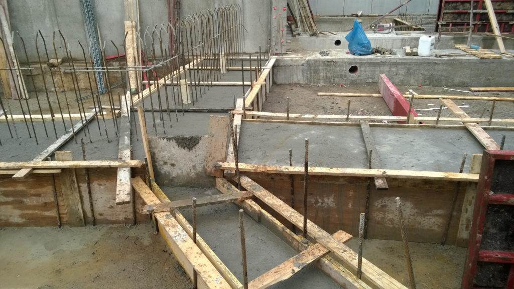 Getto delle fondazioni.