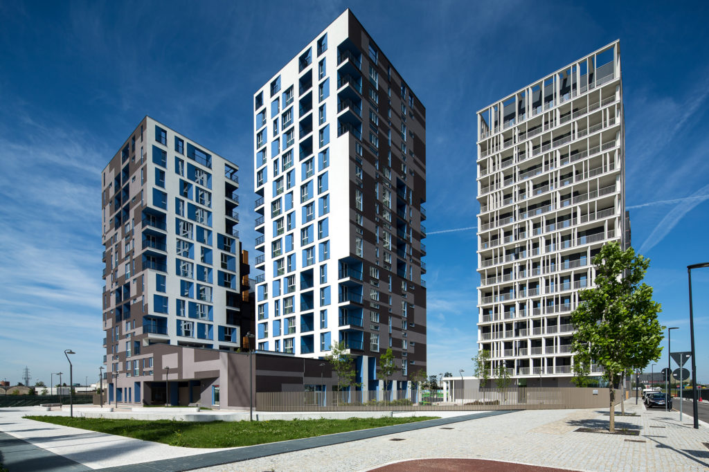 Complesso residenziale Cascina Merlata (foto Baumit)