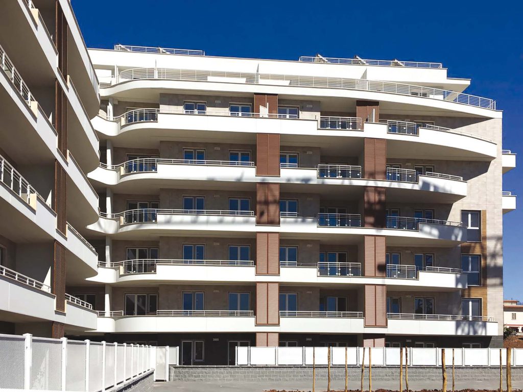 Realizzazione complesso residenziale "Giardini di Trigoria" (foto Anpel)