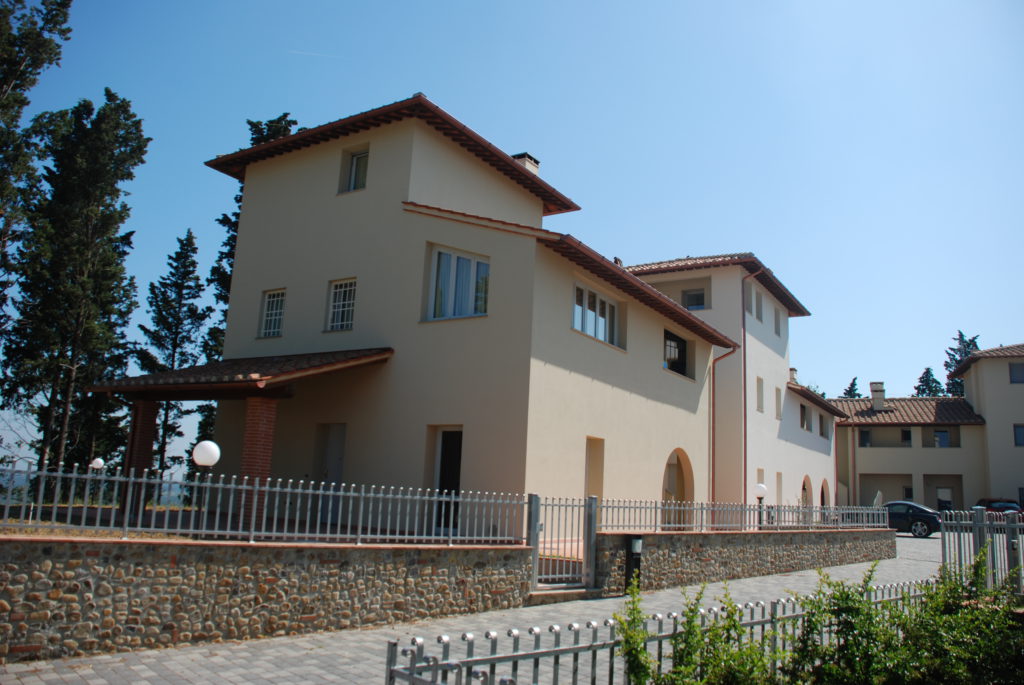 Sicurezza antisismica con laterizi Wienerberger per il Borgo Lo Scopeto Montelupo Fiorentino (foto Wienerberger)