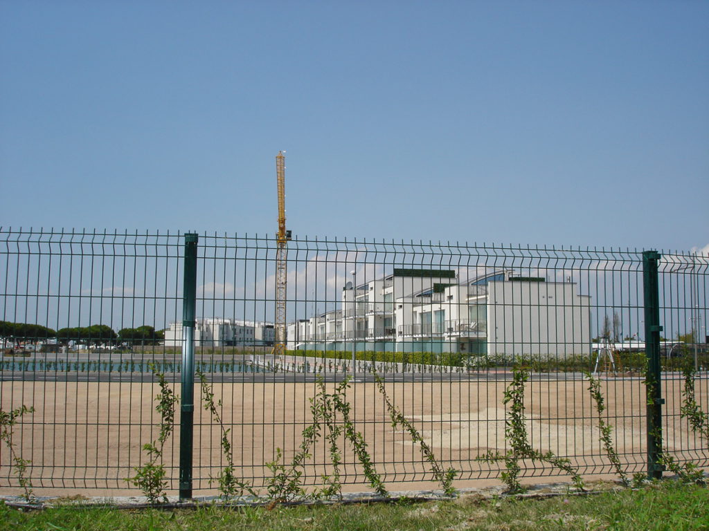 Nylofor 3d pro, Porto di Jesolo, zona marina (foto Betafence)