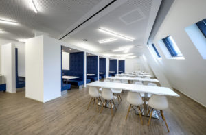 Interni nuovo headquarte Ab Medica (foto Ab Medica)