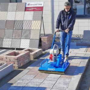 La prova della piastra Weber VPR 700 presso l'impresa Record Bagattini.