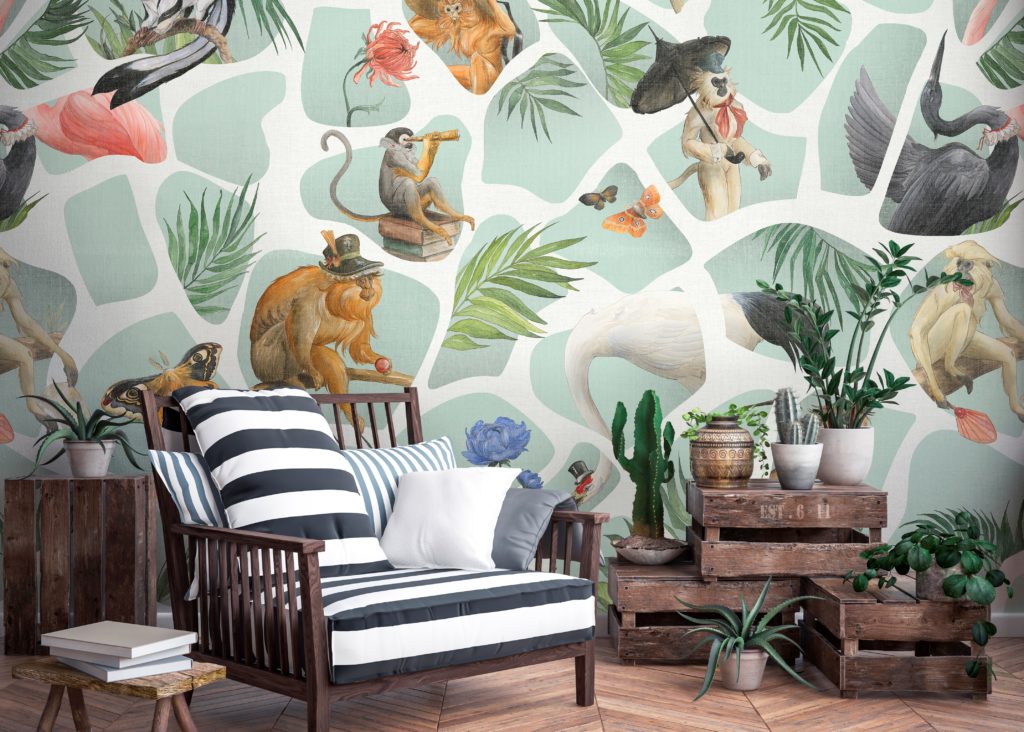 Carta da parati coinvolgente