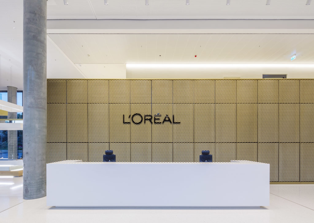 rinnovamento della sede L’Oréal